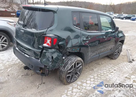 2021 Jeep Renegade Jeepster 4X4 from USA, damaged, VIN ZACNJDAB2MPM40079